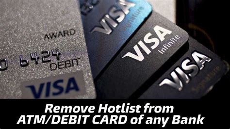 atm card smart card debit card|atm debit card hotlisting means.